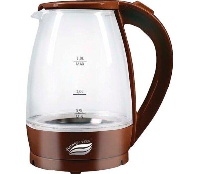 Чайник электрический ВЕЛИКИЕ РЕКИ Дон-1 коричневый, 1,8 л