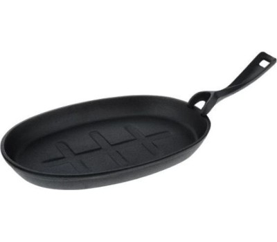 Сковорода MYRON COOK MC2265 чугунная съемн/руч 26,5х17,5см овал