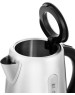 Чайник KITFORT КТ-661 черный/серебристый (металл)