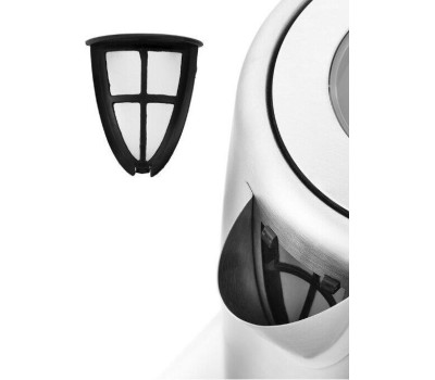 Чайник KITFORT КТ-661 черный/серебристый (металл)