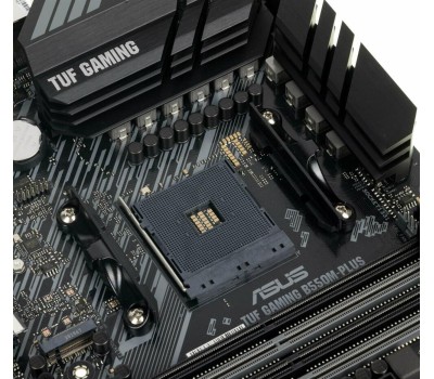 Материнская плата ASUS TUF GAMING B550M-PLUS Soc-AM4 AMD B550 4xDDR4 mATX AC`97 8ch (7.1) 2.5Gg RAID+HDMI+DP