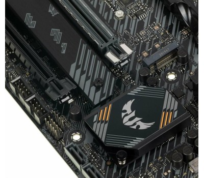 Материнская плата ASUS TUF GAMING B550M-PLUS Soc-AM4 AMD B550 4xDDR4 mATX AC`97 8ch (7.1) 2.5Gg RAID+HDMI+DP