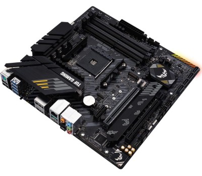 Материнская плата ASUS TUF GAMING B550M-PLUS Soc-AM4 AMD B550 4xDDR4 mATX AC`97 8ch (7.1) 2.5Gg RAID+HDMI+DP