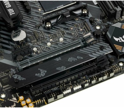 Материнская плата ASUS TUF GAMING B550M-PLUS Soc-AM4 AMD B550 4xDDR4 mATX AC`97 8ch (7.1) 2.5Gg RAID+HDMI+DP