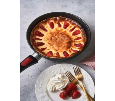 Сковорода НЕВА МЕТАЛЛ ПОСУДА L18026i а/пр литая 26см съемн/руч индукция Гранит 550000525