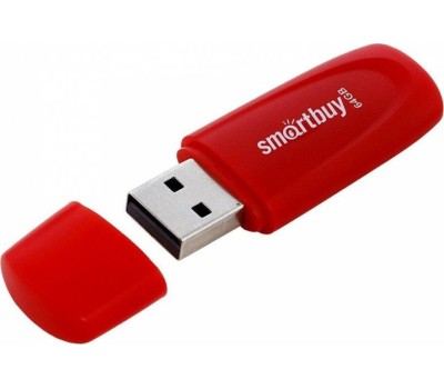 USB-флэш SMARTBUY (SB064GB2SCR) UFD 2.0 064GB Scout Red красный