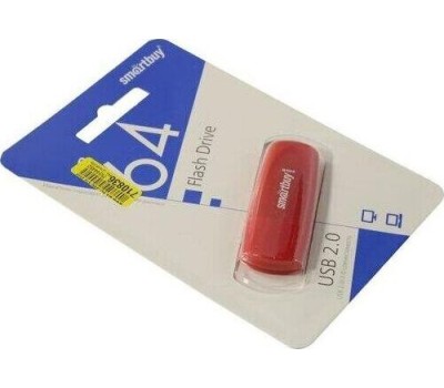 USB-флэш SMARTBUY (SB064GB2SCR) UFD 2.0 064GB Scout Red красный