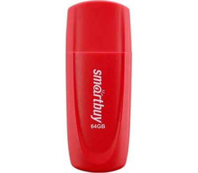 USB-флэш SMARTBUY (SB064GB2SCR) UFD 2.0 064GB Scout Red красный