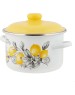 Кастрюля APPETITE 6RD221M CITRON эмал цил 5,5л
