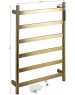 Полотенцесушитель электрический KRAFTTE 44047 ЛЕСЕНКА под бронзу матовый 480х730х90 мм, на 6 перекладин, 75 W, 220V/50 Hz нерж. сталь