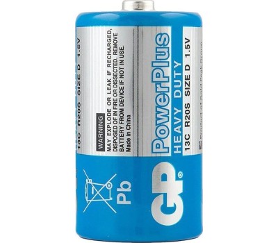 Солевая батарейка GP (11086) 13CEBRA-2S2 (R20)