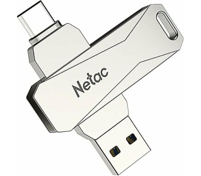 NETAC Флешка USB U782C 64ГБ, USB3.0, серый nt03u782c-064g-30pn