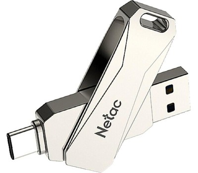 NETAC Флешка USB U782C 64ГБ, USB3.0, серый nt03u782c-064g-30pn
