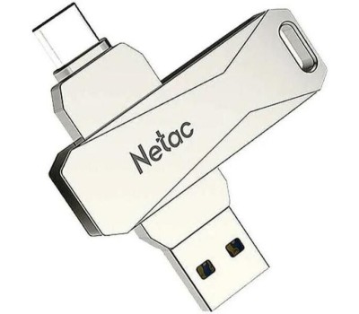 NETAC Флешка USB U782C 64ГБ, USB3.0, серый nt03u782c-064g-30pn