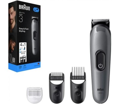 Машинка для стрижки BRAUN Триммер AIO3500 (триммер)