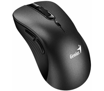 Мышь беспроводная GENIUS Мышь беспрводная Ergo 8100S /бесшумная/800-1200-1600 dpi/оптический/6 кнопок/USB-приемник/2,4 ГГц/батарея AA/черный (31030040400)