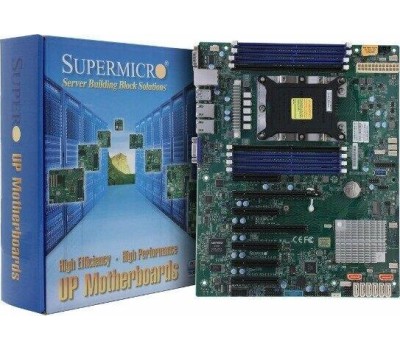 Материнская плата Supermicro MBD-X12SPL-F-B {3rd Gen Intel®Xeon®Scalable processors,Single Socket LGA-4189(Socket P+)supported,CPU TDP supports Up to 270W TDP,Intel® C621A,Up to 2TB 3DS ECC RDIMM,DDR4-3200MHz Up 2TB}