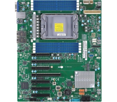 Материнская плата Supermicro MBD-X12SPL-F-B {3rd Gen Intel®Xeon®Scalable processors,Single Socket LGA-4189(Socket P+)supported,CPU TDP supports Up to 270W TDP,Intel® C621A,Up to 2TB 3DS ECC RDIMM,DDR4-3200MHz Up 2TB}