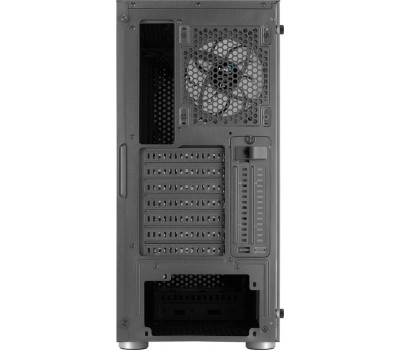 Корпус для ПК AEROCOOL Корпус ATX Skribble, Midi-Tower, без БП, черный [skribble-g-bk-v1]