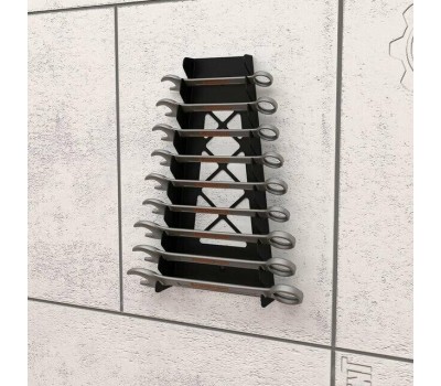 REXANT Держатель-органайзер для гаечных ключей, настенный, черный