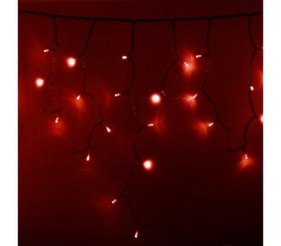 NEON-NIGHT Гирлянда светодиодная Бахрома (Айсикл) 2,4х0,6м 88 LED ЗЕЛЕНЫЙ черный ПВХ IP65 постоянное свечение 230В блок в комплекте