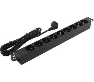 Exegate EX280851RUS Блок розеток ExeGate ServerPro PDU-19H905 Al-9S-EU3, 19