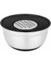 Миска AGNESS МИСКА 6 В 1 С КРЫШКОЙ С 3-МЯ СЪЕМНЫМИ ТЁРКАМИ, 24 СМ, 2,25 Л. ПРОТИВОСКОЛЬЗЯЩЕЕ ДНО 880-128