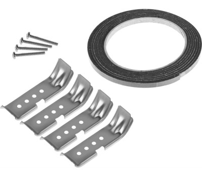 Варочная панель газовая MAUNFELD Газовая варочная панель EGHE.64.3STS-EB/G, 4 конфорки, эмалированная сталь, черный