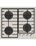 Варочная панель газовая MAUNFELD Газовая варочная панель EGHG.64.6CBG/G, 4 конфорки, закаленное стекло, бежевый