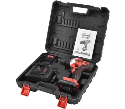 ПАРМА Дрель-шуруповерт ДША-02А-1512/2Li, 2Ач, с двумя аккумуляторами [02.021.00014]