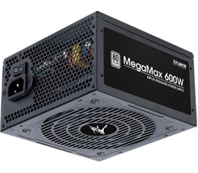 Блок питания ZALMAN Блок питания ZM600-TXII V2, 600Вт, 80 PLUS WHITE, 120мм, черный, retail