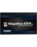 Блок питания ZALMAN Блок питания ZM600-TXII V2, 600Вт, 80 PLUS WHITE, 120мм, черный, retail