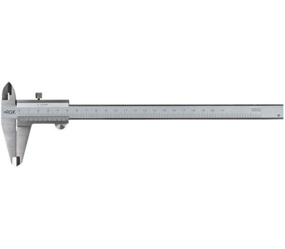 Штангенциркуль RGK Штангенциркуль нониусный SCM-200, с поверкой, 200мм, с глубиномером [755795]