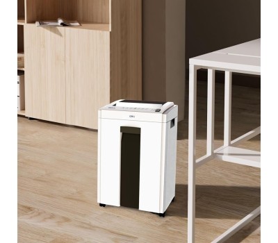 шредеры DELI Уничтожитель бумаг ET051, с автоподачей, P-4, 4х25 мм, 8 лист. одновременно, 16л