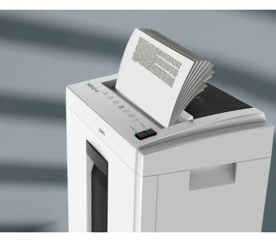 шредеры DELI Уничтожитель бумаг ET051, с автоподачей, P-4, 4х25 мм, 8 лист. одновременно, 16л