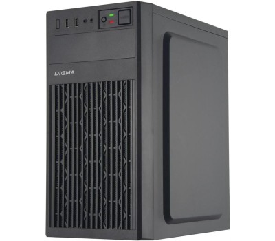 Корпус для ПК DIGMA Корпус mATX DCC-MN302, Mini-Tower, без БП, черный