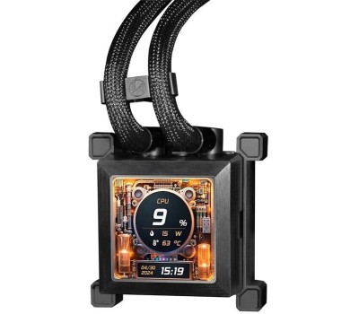 LIAN-LI Система водяного охлаждения Lian Li HydroShift LCD 360S, LCD, 4-pin, 120мм, черный, retail [g89.ghslcd36sb.r0]