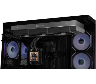 LIAN-LI Система водяного охлаждения Lian Li HydroShift LCD 360S, LCD, 4-pin, 120мм, черный, retail [g89.ghslcd36sb.r0]