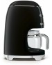 SMEG Кофеварка DCF02BLEU, капельная, черный / серебристый