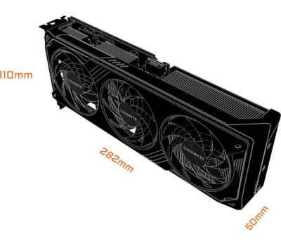 Видеокарта GIGABYTE Видеокарта PCIE16 RTX5070 12GB GV-N5070WF3OC-12GD
