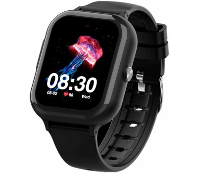 Смарт-часы AIMOTO Детские Умные часы Aimoto Infinity 4G с AMOLED-экраном. Цвет: черный