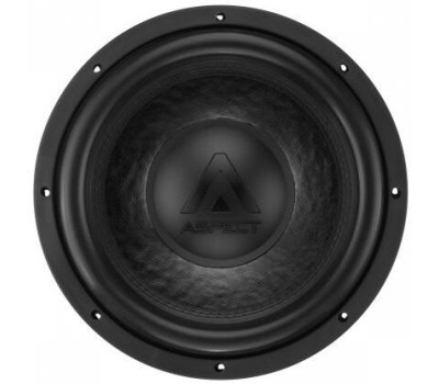 Автосабвуфер ASPECT Сабвуферный динамик GLW-12d2 FLAT, Graphite Line, 12