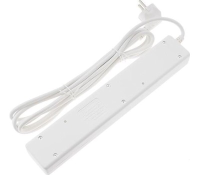 Сетевой фильтр POWER CUBE (02671) SPG-B-10, 5 роз - 3.0м - белый