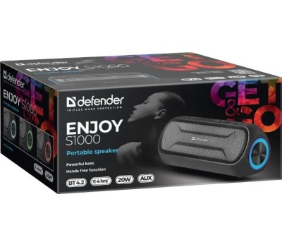 DEFENDER (65688) ENJOY S1000 черный