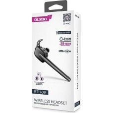 Беспроводные наушники OLMIO BTH-09 черный (39341)
