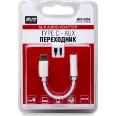 Кабель AVS AU-624 аудио Type C - AUX