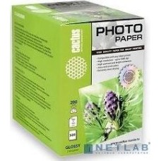 CACTUS CS-GA6200500 Фотобумага глянцевая, 100x150, 200 г/м2, 500 листов.