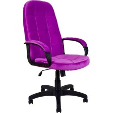 Компьютерное\Офисное кресло ЯРКРЕСЛА Кресло Кр45 ТГ ПЛАСТ HT41 (ткань фиолетовая)