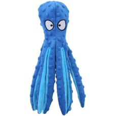 РЫЖИЙ КОТ Игрушка для собак с пищалкой Осьминог (108060)