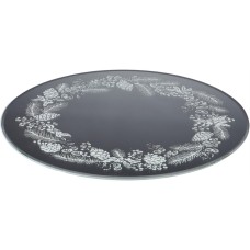 Тортовница AGNESS 357-260 SILVER MIRROR вращающаяся 30см
